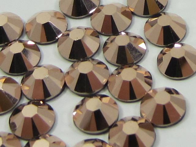 72 pcs. 20ss ROSE GOLD FLATBACK European Rhinestones